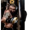 Боксерские перчатки RDX F7 Ego Black Golden 12 унцій (BGR-F7BGL-12oz) изображение 8