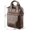 Сумка Shvigel Под А4 Коричневая (11168) изображение 3