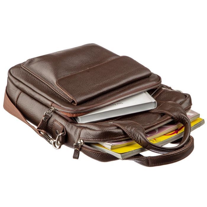 Сумка Shvigel Под А4 Коричневая (11168) изображение 5