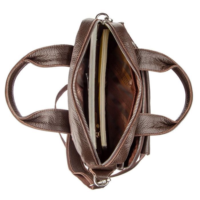 Сумка Shvigel Под А4 Коричневая (11168) изображение 7