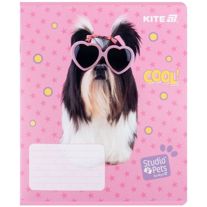 Зошит Kite Studio Pets, 12 аркушів, лінія (SP25-234) зображення 12