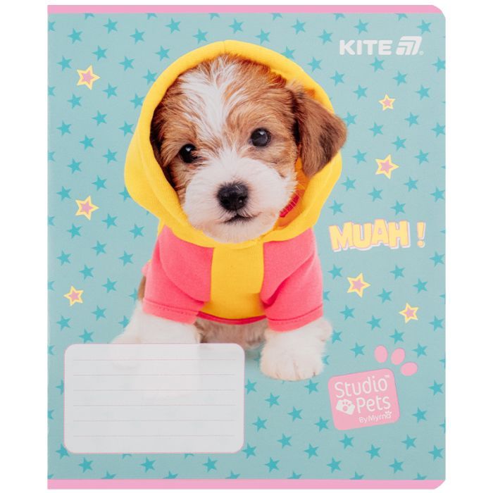 Зошит Kite Studio Pets, 12 аркушів, лінія (SP25-234) зображення 9