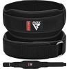 Атлетический пояс RDX RX5 Double Belt неопреновий Black S (WBD-RX5B-S) изображение 8