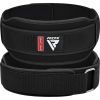 Атлетический пояс RDX RX5 Double Belt неопреновий Black S (WBD-RX5B-S)