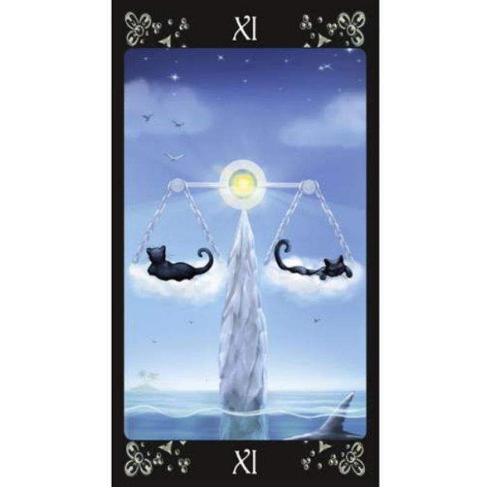 Гральні карти Scarabeo Таро Чорних Котів (Black Cats Tarot) (EX202UK) зображення 4