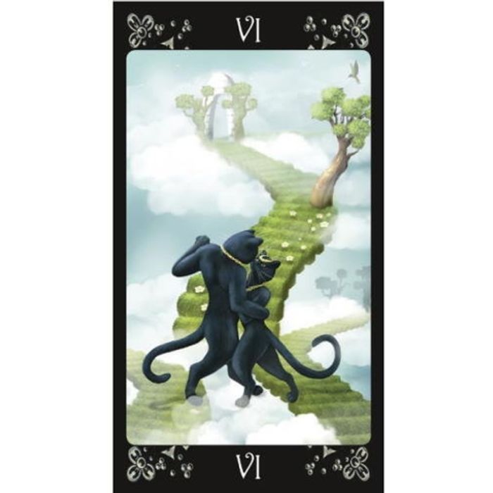Гральні карти Scarabeo Таро Чорних Котів (Black Cats Tarot) (EX202UK) зображення 5