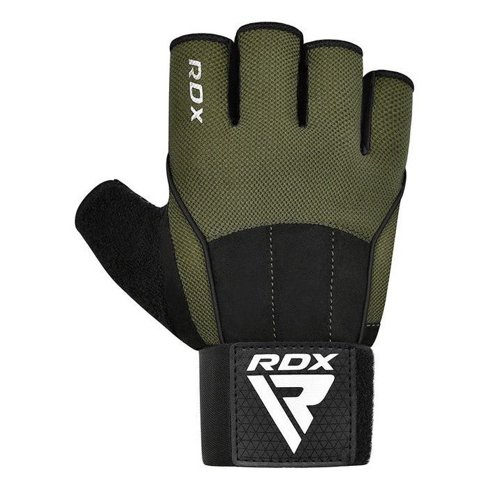 Перчатки для фитнеса RDX W3 with EVA Padding Army Green M (WGS-W3AG-M+) изображение 2