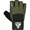 Перчатки для фитнеса RDX W3 with EVA Padding Army Green M (WGS-W3AG-M+) изображение 2