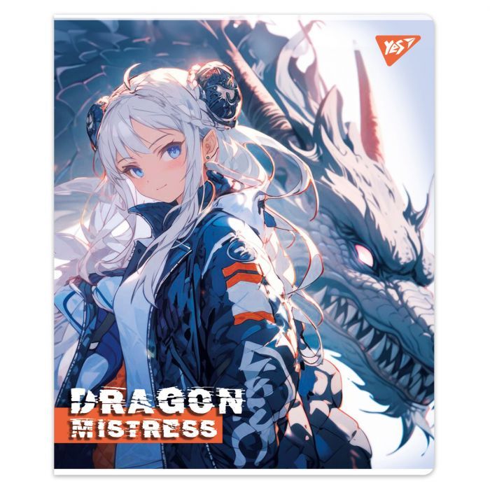 Зошит Yes Dragon mistress А5 12 аркушів клітинка (767491) зображення 3