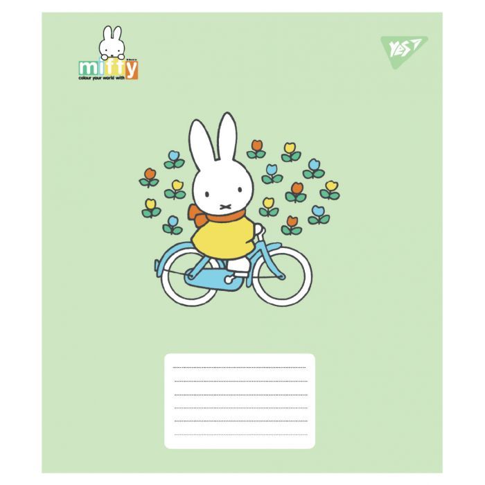 Зошит Yes Miffy Playfull А5 12 аркушів клітинка (767631) зображення 2