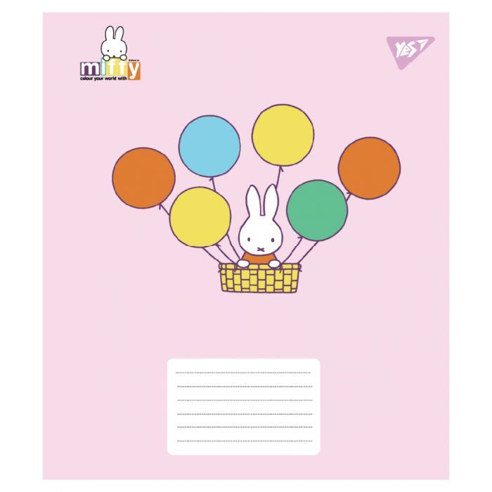 Зошит Yes Miffy Playfull А5 12 аркушів клітинка (767631) зображення 4