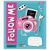 Тетрадь 1 вересня Follow me А5 18 листов клетка (767237) изображение 2