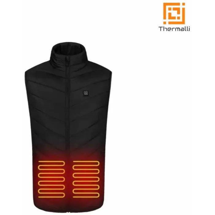 Жилет с подогревом Thermalli Val Cenis чорний XL (10100105-01XL) изображение 2