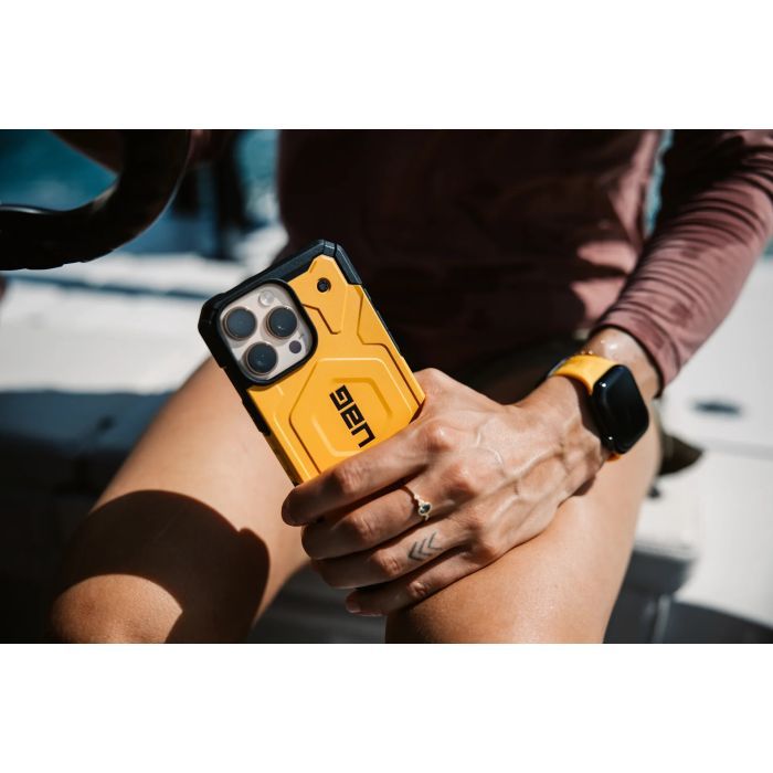 Чехол для мобильного телефона UAG iPhone 16 Pro Max Pathfinder Magsafe Heritage Yellow (114469118282) изображение 8