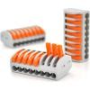 Соединитель кабеля 8-pin аналог WAGO K222-418, 10штпак Voltronic (K222-418/10)