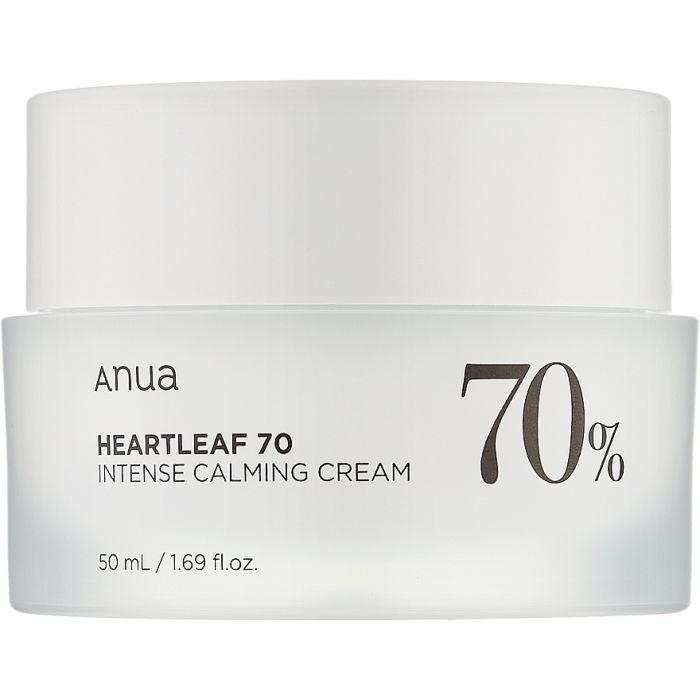 Крем для обличчя Anua Heartleaf 70% Intense Calming Cream Заспокійливий 50 мл (8809640730696)