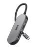 Концентратор Armorstandart USB-C to HDMI 4K, PD, 3USB, SD, microSD Grey (ARM69366) изображение 3