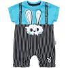 Боди детское Miniworld песочник с зайчиком (14893-80B-blue)