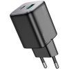 Зарядное устройство HOCO N41 Almighty 1xUSB-C PD20W + 1xUSB QC3.0 Black (6942007617024) изображение 3