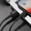 Дата кабель USB 2.0 AM to Lightning 1.0m 2A PVC BX16 black BOROFONE (6957531099512) изображение 5
