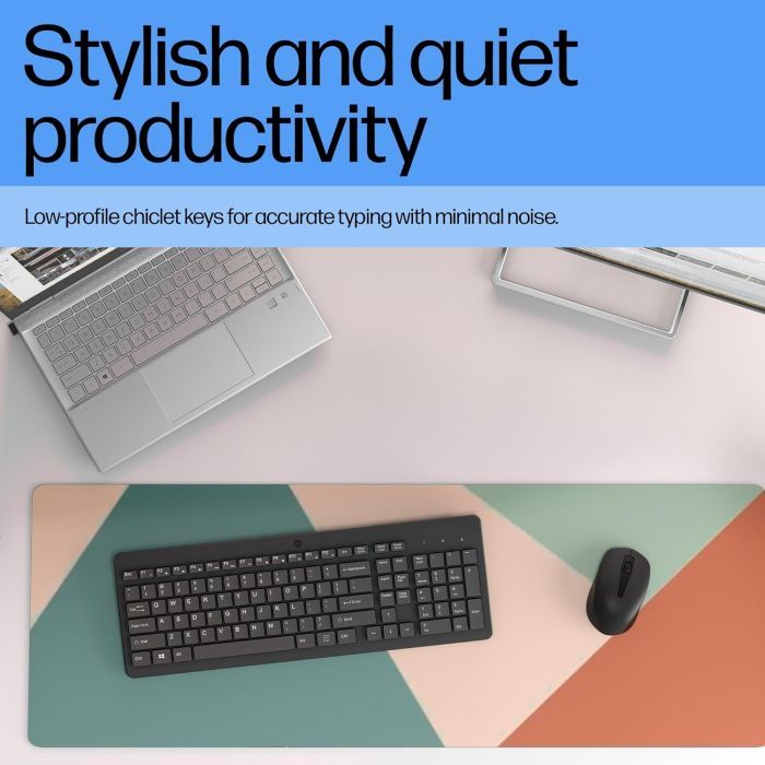 Клавиатура HP 220 Wireless UA Black (805T2AA) изображение 4
