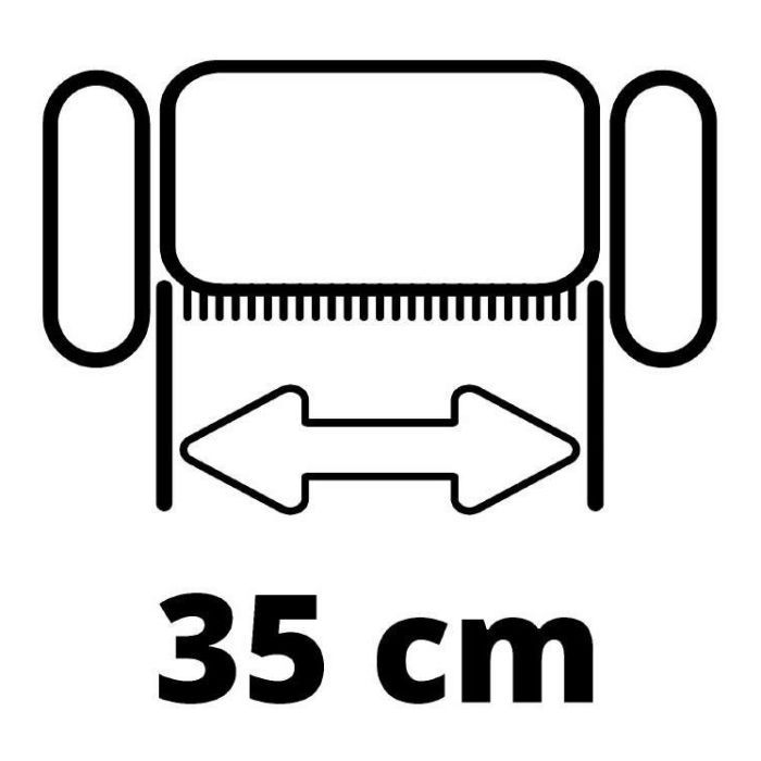 Аэратор Einhell скарификатор GE-SA 1435/1 1400Вт, 35см, ножи 16шт (3420690) изображение 13