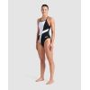 Купальник Arena Diamond Swimsuit Lightdrop Bac 007757-510 чорний, білий 42 (3468337387800) зображення 5