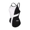 Купальник Arena Diamond Swimsuit Lightdrop Bac 007757-510 чорний, білий 42 (3468337387800) зображення 7