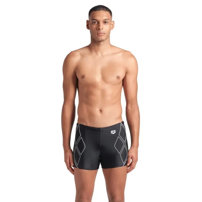 Плавки Arena Graphic Swim Short 009083-501 чорний 80 (3468337508649)