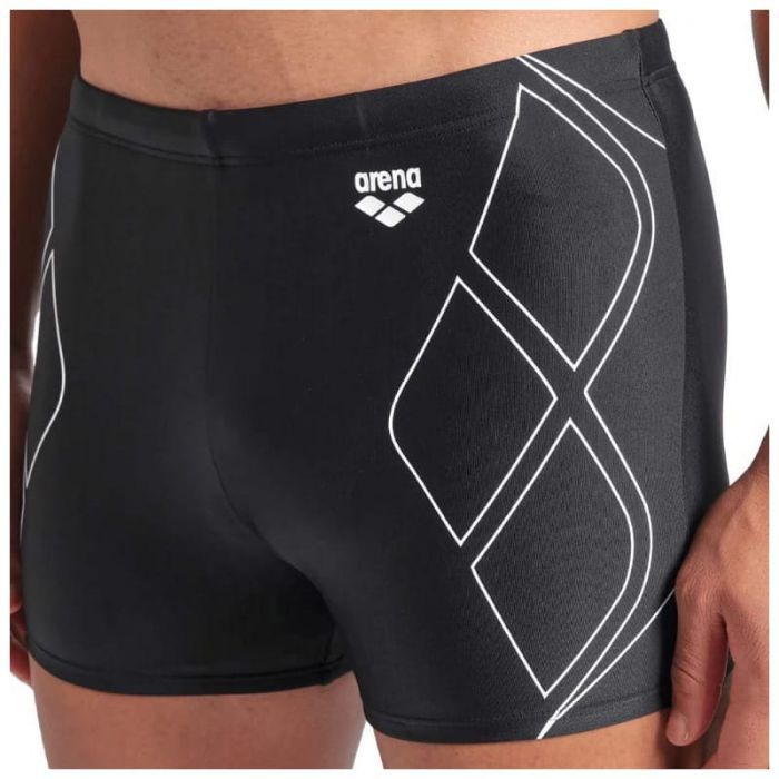 Плавки Arena Graphic Swim Short 009083-501 чорний 80 (3468337508649) изображение 3