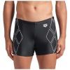 Плавки Arena Graphic Swim Short 009083-501 чорний 80 (3468337508649)