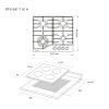 Варочна поверхня Pyramida PFX 641 T IX A зображення 12
