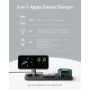 Зарядний пристрій Anker MagGo Wireless Charging Station 15W 3-in-1 Pad Black (B25M1311) зображення 4