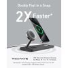 Зарядний пристрій Anker MagGo Wireless Charging Station 15W 3-in-1 Pad Black (B25M1311) зображення 5