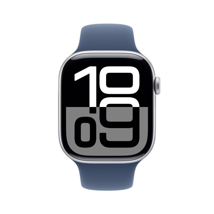 Смарт-часы Apple Watch Series 10 GPS + Cellular 42mm Jet Black Aluminium Case with Black Sport Band - M/L (MWX73QH/A) изображение 2