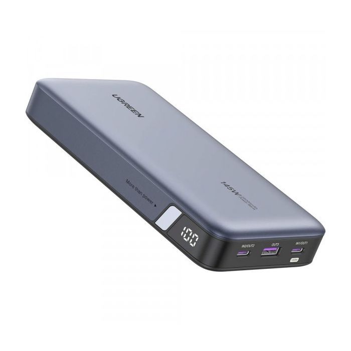Батарея универсальная Ugreen 25000mAh 145W PD/3.0, QC/3.0, наскр. живл. 65Вт (PB205) (90597A) изображение 3