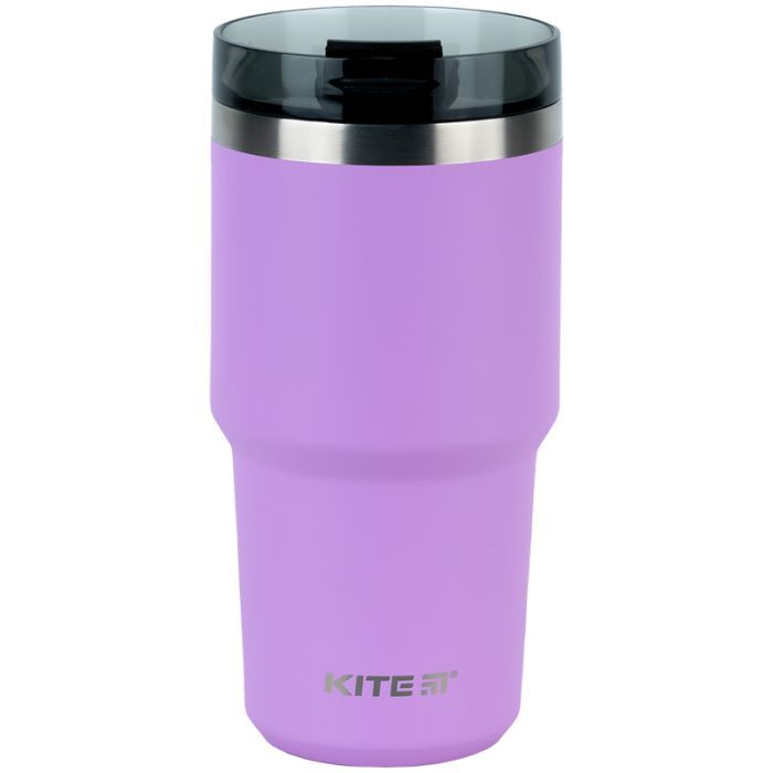 Термокружка Kite 600 мл фіолетова (K24-1206-2)