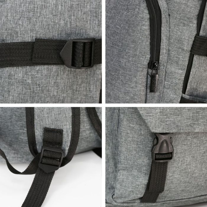 Рюкзак туристический NikiBo Modern 15л сірий (30010405-07) изображение 5