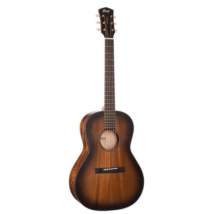 Гитара электроакустическая Cort Core-PE Mahogany (Open Pore Black Burst)