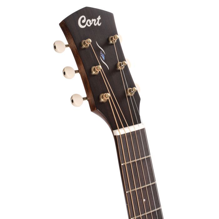 Гитара электроакустическая Cort Core-PE Mahogany (Open Pore Black Burst) изображение 7