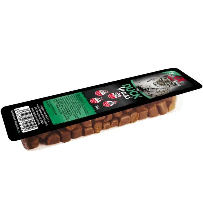 Лакомство для котов Alpha Spirit Duck Snacks 35 г (8437013576963)