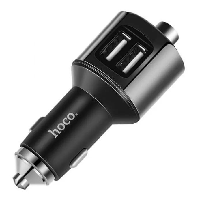FM модулятор HOCO E19, Black, Box изображение 2