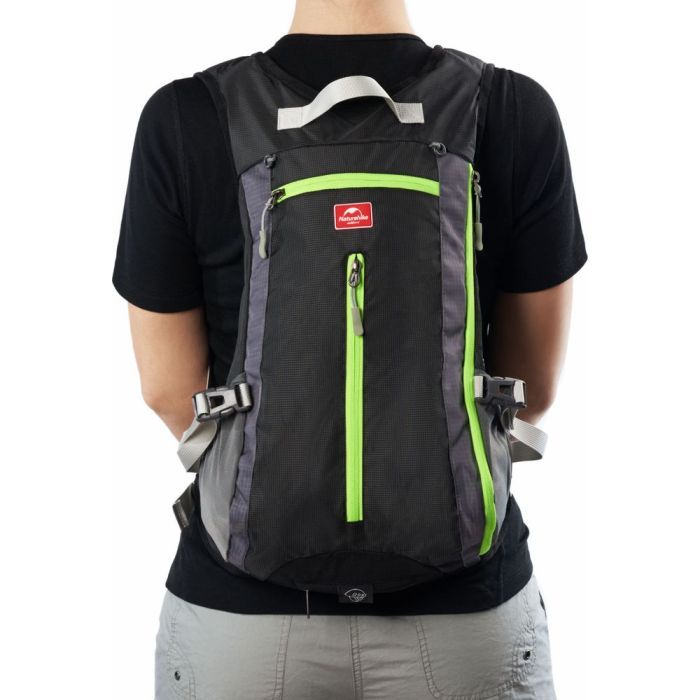 Рюкзак туристический Naturehike Riding NH15C001-B, 15 л, чорний (6975641886341) изображение 2