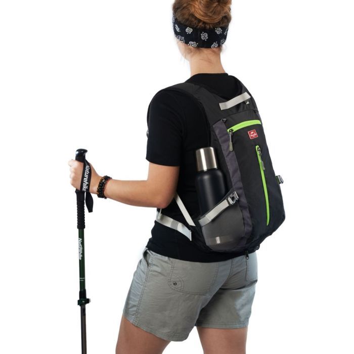 Рюкзак туристический Naturehike Riding NH15C001-B, 15 л, чорний (6975641886341) изображение 6