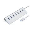 Концентратор Voltronic USB 3.0 to 7xUSB 0.2m aluminum (YT-3HA7/2TB)