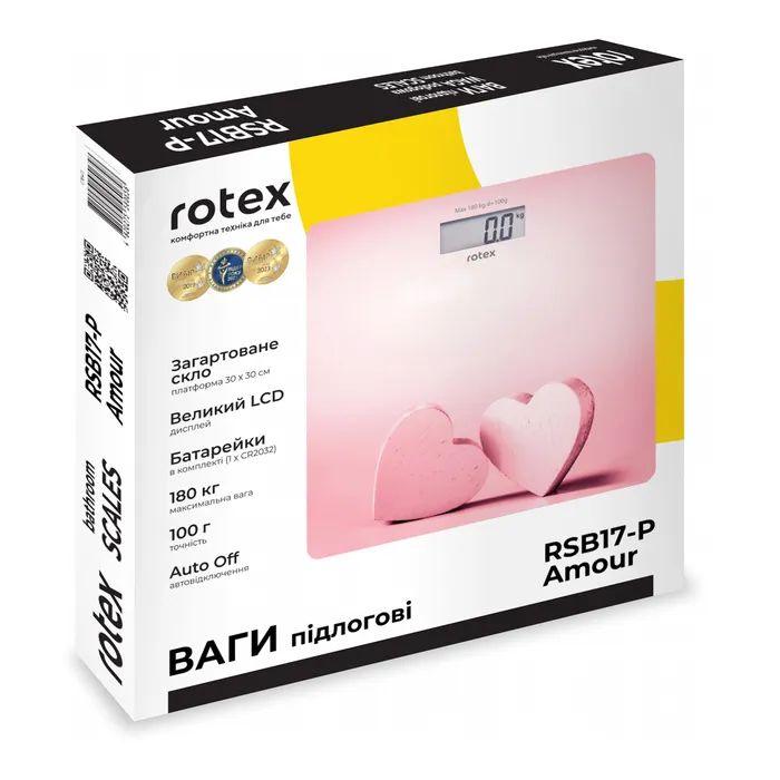 Ваги підлогові Rotex RSB17-P Amour зображення 5