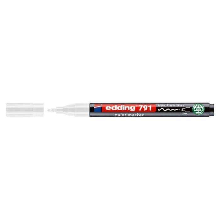 Маркер Edding Paint e-791 1-2 мм круглий помаранчевий (e-791/06n)