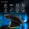 Мышка Ajazz AJ139 V2 MC Wireless/Bluetooth/USB Black (AJ139-V2-MC-B) изображение 7