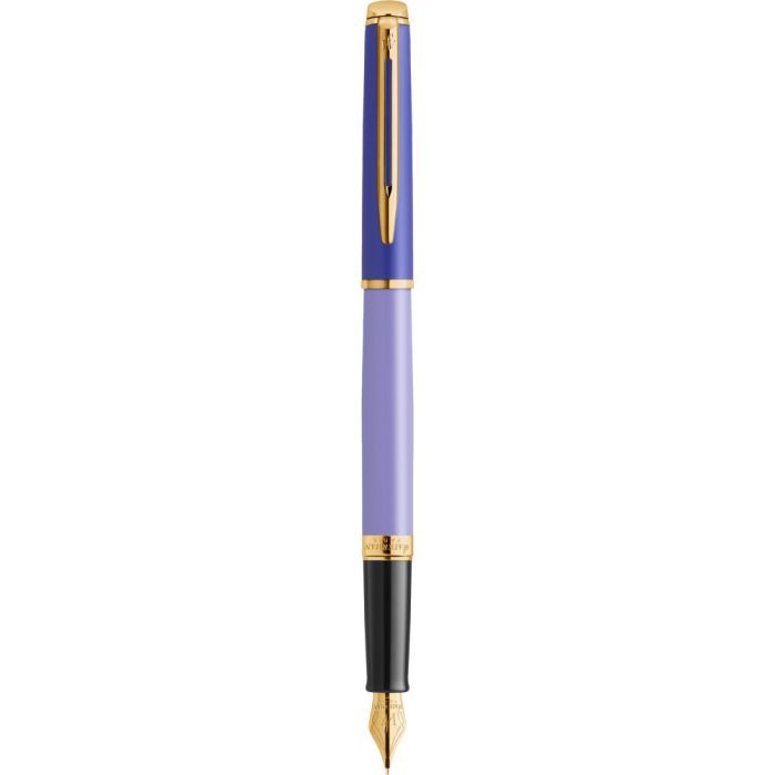 Ручка перьевая Waterman HEMISPHERE Colour Blocking Purple GT  FP F (12 580)