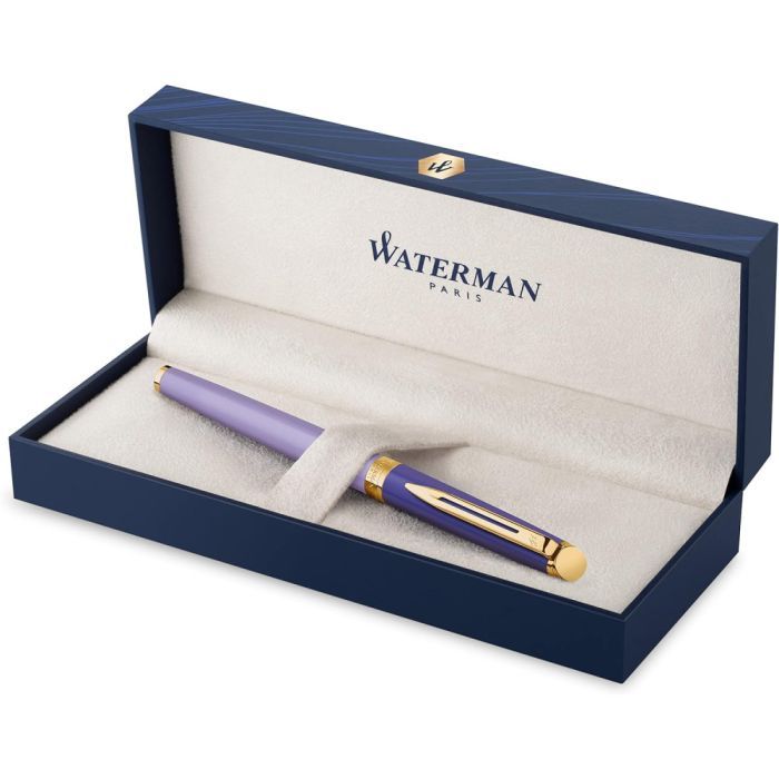 Ручка перьевая Waterman HEMISPHERE Colour Blocking Purple GT  FP F (12 580) изображение 5